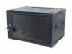 ALLNET 48,3 cm ( 19 inch ) wall housing, 6U, 1-piece, D450mm, black, disassembled (flat pack), SMA series