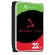 Seagate ST22000NT001 Ironwolf PRO Enterprise NAS HDD 22TB 7200rpm 6Gb/s SATA 256MB cache 8,9cm 3,5Zoll 24x7 für NAS & RAID Rackmount systems BLK