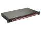 Equip 337214 LWL-Spleißkasten 24-Port LC-Duplex OM4 1U komplett schwarz