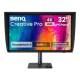 Benq 9H.Y0GLB.QBE 80.0 cm PV3250U 16:9 DP/HDMI/USB-C lift/pivot UHD