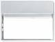Zumtobel 42185955 CROSSIGN 110 P MSC E3D WH escape sign light
