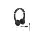 Kensington K97464WW Headset Classic EQ USB-C mit Mikrofon und Lautstaerke-Regelung