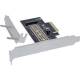 InLine® PCIe Karte zu 1x intern NVMe M.2 Key M, PCIe x4