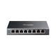 Omada by tp-link Switch easy managed 8 Port • 8x 1 GbE • PoE Budget 64 Watt • 8x PoE at • fanless • Omada • ES208GP