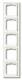 Busch Jaeger 2CKA001754A4418 BJ 1725-884K Rahmen 5f future linear studioweiss matt
