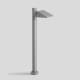 BEGA Gantenbrink 84107AK3 bollard light, silver, 3000 K