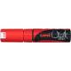 Mitsubishi Marker UNI CHALK MARKER PWE-8K rot