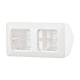 Busch Jaeger 2CKA001799A0985 1708-214 AP housing 2-way housing for corner mounting Reflex SI alpin white