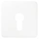 Jung CD525WW Cover for key switch, flat 