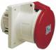 Walther-Werke 460 Walther Anbaudose gerade 63A 5P 400V 6h IP44 Flansch 107x100mm