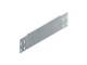 Niedax RADS110.400S RADS 110.400 S Rinnenabschlussblech mit Deckel 110x400 mm Stahl bandverzinkt
