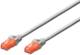 DIGITUS DK-1612-050 Patch cable Cat6 U/UTP 2xRJ45 5.0 m grey lever protection poly bag