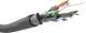 Goobay 95696 CAT 6 Netzwerkkabel, S/FTP (PiMF), grau, Kupferkaschierter Aluminiumleiter (CCA), AWG 23/1 (solid)