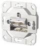 Metz Connect 130C381200-I E-DAT Cat.6A 2-Port UP0 Anschlussdose