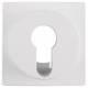 Berker 15071909 central piece 19 09 1507, polar white for key switch p.1