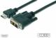 DIGITUS HDMI adapter cable type A-DVI (18+1) St/St, 3.0m, Full HD