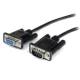 Startech.com MXT1002MBK 2m Schwarz Straight Through DB9 RS232 Serial Kabel M/F