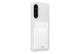 Samsung EF-OA376TJEGWW Card Slot Case für Galaxy A37, Light Gray