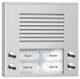 TCS PES04-EN/04 PES04-EN / 04 Audio outdoor station PES, 4 buttons 2-row AP silver