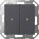 GIRA 517328 KNX Taster Wippe 2f System 55 Anthrazit