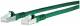 BTR 1308456055-E Metz patch cable Cat.6a AWG26 2RJ45 6.0m green 10GB_T SFTP LS0H