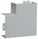 Hager LFS601005VERZ flat angle cut-concealing sheet steel for LFS 60x100