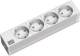Bachmann 333.0122 Tischsteckdose, 4xDosen(CEE7)->Stecker(CEE7), 2m