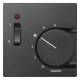 Merten 536114 Central plate for Raumtemp.Regler, anthracite SYSTEM M