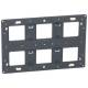 Legrand 080266 Tragring 2x6 2x8 oder 2x3x2-modulig Mosaic