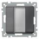 Merten 627514 627 514 button 1-gang plus, anthracite System M