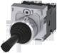 Siemens 3SU11507AE881QA0 3SU1150-7AE88-1QA0 coordinate switch 22 mm round metal