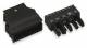 WAGO 770-305 socket 0.5-4qmm black black 2x0.5-4qmm with strain relief
