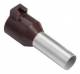 Schneider Electric DZ5CA102 Schneider ferrule with clip 10qmm/AWG8 brown normal 100 pieces
