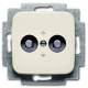 Busch Jaeger 2CKA002495A0026 BJ 2095UC-212 Potenzial-AusgleichsStecker Daten-Kommunikations-Technik ws