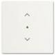 Busch Jaeger 2CKA006220A0483 BJ 6232-10-884 rocker 1f blind matt studio white Busch-free@home future linear