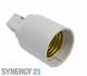 Synergy 21 LED Adapter for LED Bulbs G24> E27