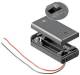 Goobay 12443 2x AA (Mignon) Batteriehalter, lose Kabelenden, schaltbar, wasserabweisend
