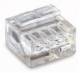 WAGO 243-144 MICRO-Verbindungsdosenkl. 4-Leiter-Klemme transparent