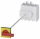 Siemens 3LD2418-1TL13 Hauptschalter 4p I 400V=132kW mit Türkupplungsdrehantrieb
