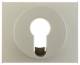 15057004 Berker central piece f.Schlüssel, switch / button K.5 stainless steel, lacquered