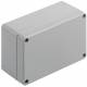 Weidmüller aluminum housing, silver gray, RAL7001 KLIPPON K21 80x125x57 mm
