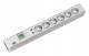 Bachmann 333.005 19´ 1,5HE 6xSchuko 1xSchalter ÜSS Strom 2m Schuko