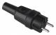 Bachmann 919.179 Vollgummi Konturenstecker schwarz
