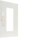 Hager FZ105N door universal right transparent RAL9010 for IP44 500x300 mm
