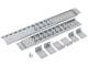 Triton 48,3 cm ( 19 inch )zbh. Cable management strip for the frame, D 800-1200mm, extendable