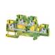 Hager KR025SPEM floor-level protective conductor terminal 2.5 mm² SNAP-IN