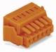 WAGO 734-204/037-000 734-204 / 037-000 Female connector, 0,08-1,5qmm orange
