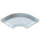 OBO Bettermann 6036512 RB 90 320 FT Bogen 90° für Kabelrinne horizontal