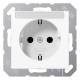 Jung A 1520 BFNA WW SCHUKO socket 16A 250V SF rupture.