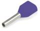 RED 2250-30-0068 Zwillingsaderendhülse isoliert 2x16 mm² 16 mm blau 
